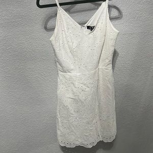 white summer dress